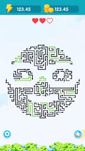 Arrow Escape Lines screenshot
