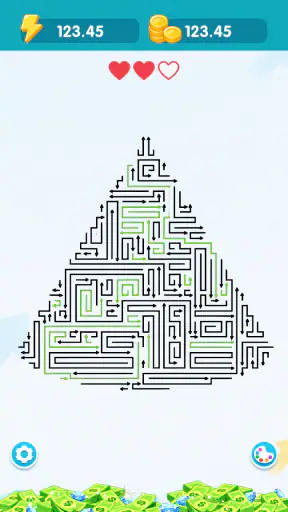 Arrow Escape Lines screenshot