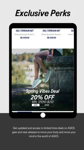 ASICS SEA: รองเท้าและเสื้อผ้า screenshot