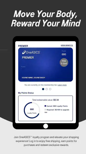 ASICS SEA: รองเท้าและเสื้อผ้า screenshot