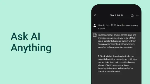 Chat AI: ถามเอเจนต์ทุกเรื่อง screenshot