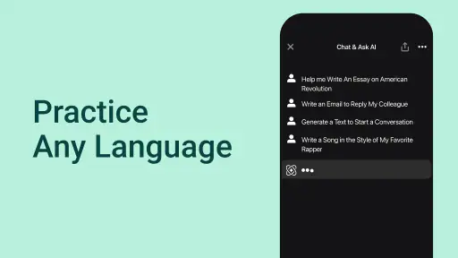 Chat AI: ถามเอเจนต์ทุกเรื่อง screenshot