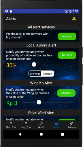 Aurora Alerts - Northern Light screenshot