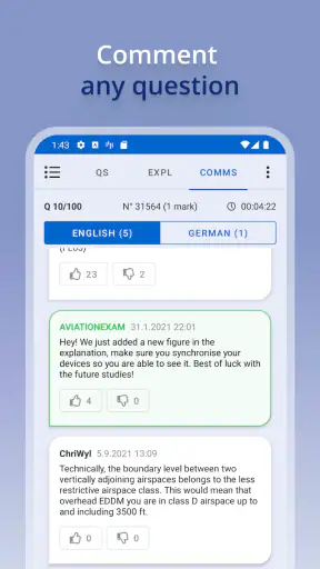 Aviation Exam - EASA screenshot