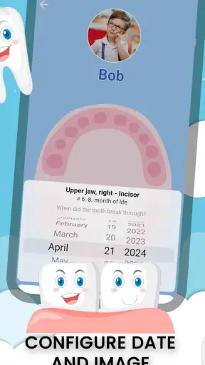 Baby Teeth Tracker screenshot