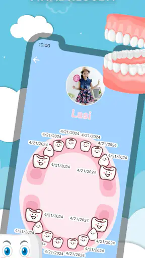 Baby Teeth Tracker screenshot