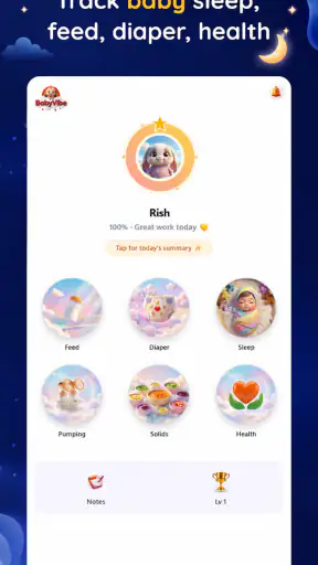 BabyVibe: Newborn Baby Tracker screenshot