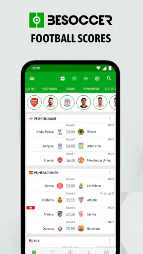 BeSoccer: Soccer Live Score screenshot