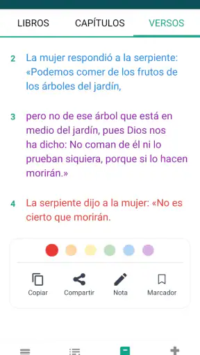 Biblia Católica Español screenshot