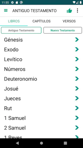 Biblia Católica Español screenshot