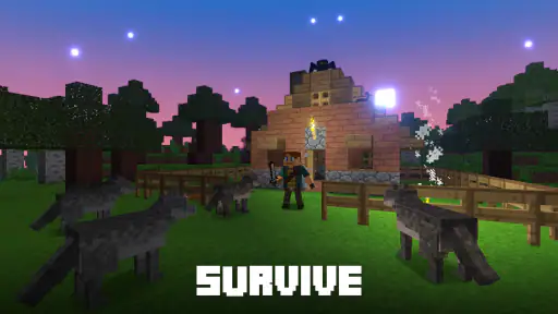 Block World 3D: การก่อสร้าง screenshot