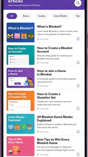 Blooket app screenshot