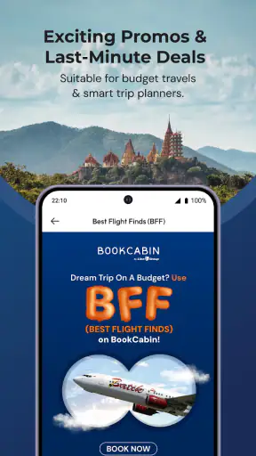 BookCabin: Flights & Hotels screenshot