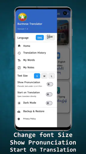 Burmese to English Translator screenshot