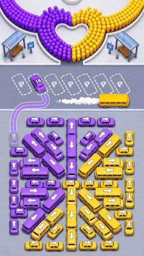 Bus Crowd - การจราจรติดขัด screenshot