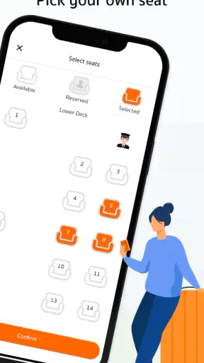 BusX: Bus, Van & Ferry Tickets screenshot