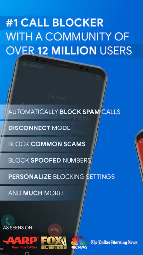 Call Control. Call Blocker screenshot