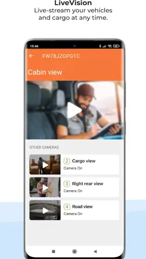 Cartrack แอพลิเคชั่นบนมือถือ screenshot