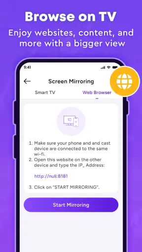 Cast To TV - Screen Mirroring screenshot