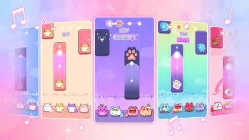 Cat Tiles: Cute Piano Game screenshot