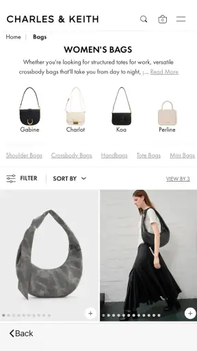 CHARLES & KEITH screenshot