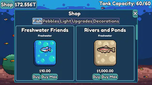 Chillquarium screenshot