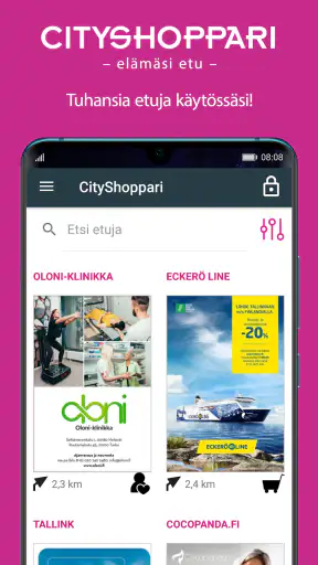 CityShoppari screenshot