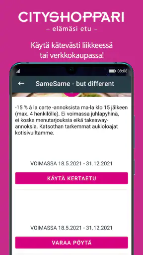 CityShoppari screenshot