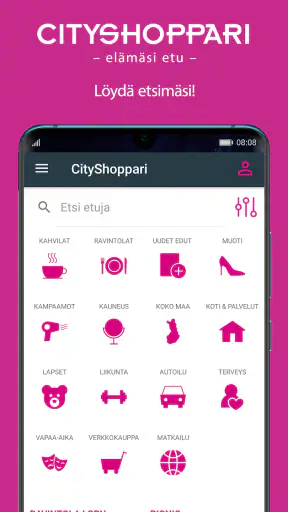 CityShoppari screenshot