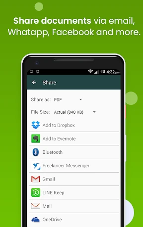 ClearScanner - สแกนเอกสาร pdf screenshot