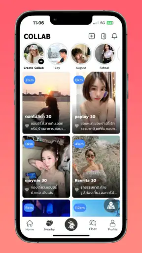 Collab: Travel & Thai Dating screenshot