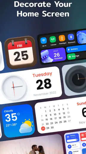 วิดเจ็ตสีสัน ธีม: iWidgets screenshot