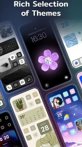 วิดเจ็ตสีสัน ธีม: iWidgets screenshot