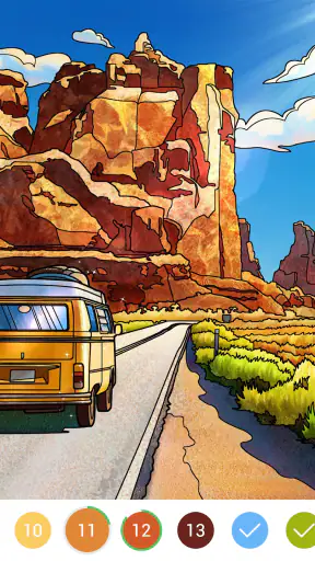 Coloring Book: Color by Number screenshot