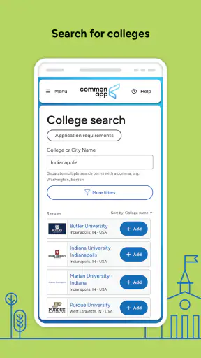 Common App screenshot