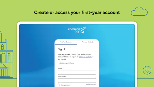 Common App screenshot
