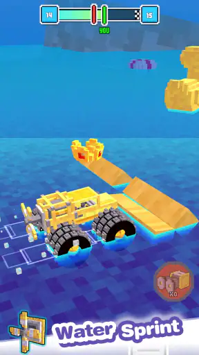 Craft DIY Space Car Racing screenshot