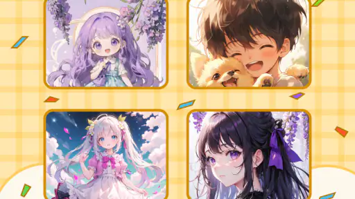 Cute Color: เกมระบายสีอนิเมะ screenshot