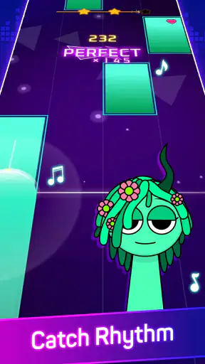 Cyber Music Rush: เกมเพลง screenshot