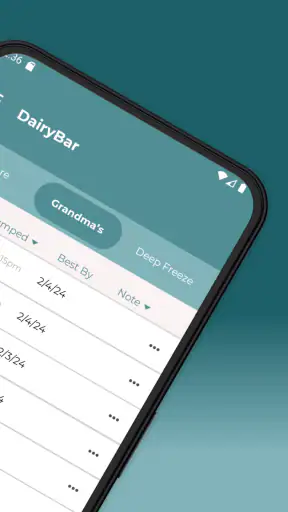 DairyBar screenshot