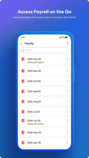 Darwinbox screenshot