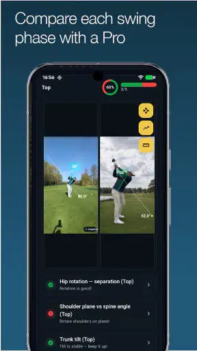 DeepSwing วิเคราะห์สวิงกอล์ฟ screenshot