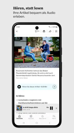 Der Bund Nachrichten screenshot