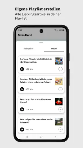 Der Bund Nachrichten screenshot