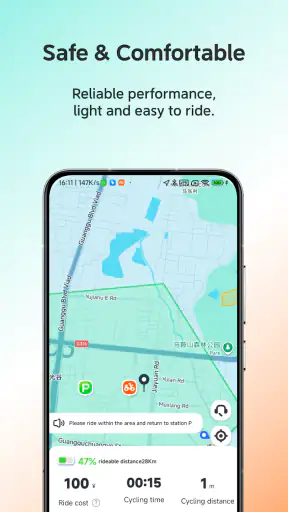 DiDi Bike screenshot