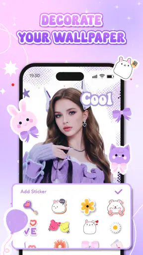 DIY Wallpaper Maker Collage screenshot