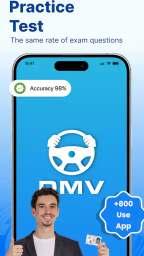 DMV Permit Practice Test 2026 screenshot