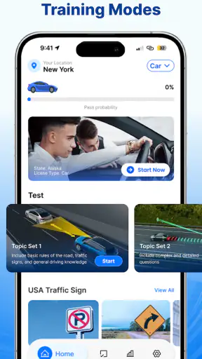 DMV Permit Practice Test 2026 screenshot