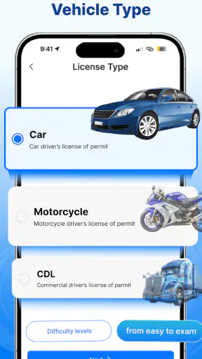 DMV Permit Practice Test 2026 screenshot