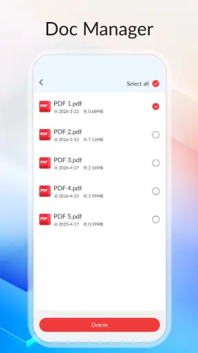 Doc Reader: PDF & File Manager screenshot